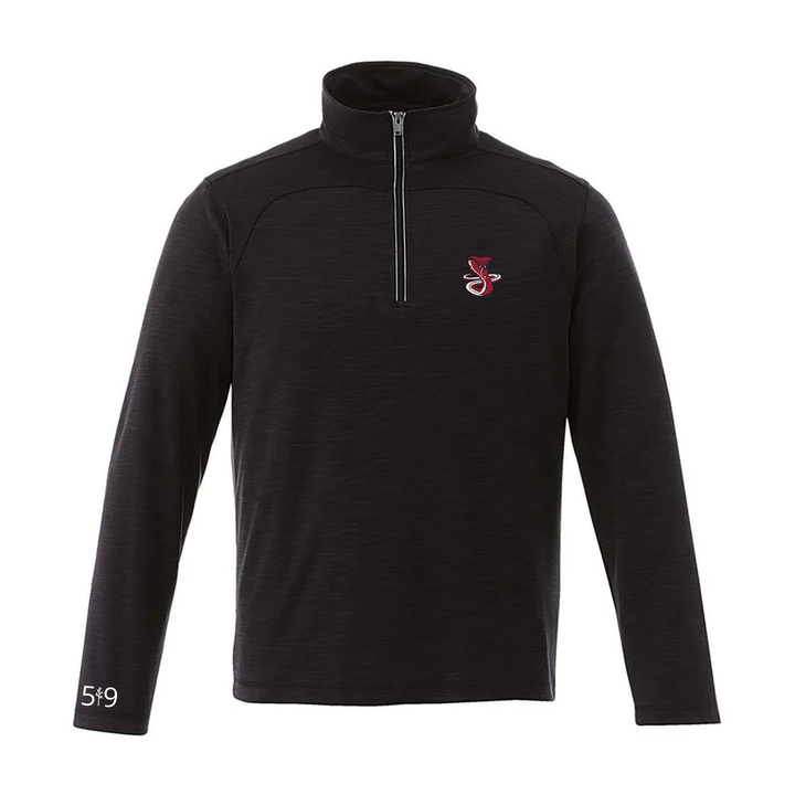 JUNE ROSE EMBROIDERED PREMIUM ATHLETIC 1/4 ZIP (MENS)