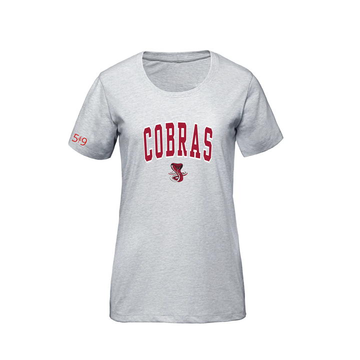 JUNE ROSE VARSITY PREMIUM TEE (WOMENS)