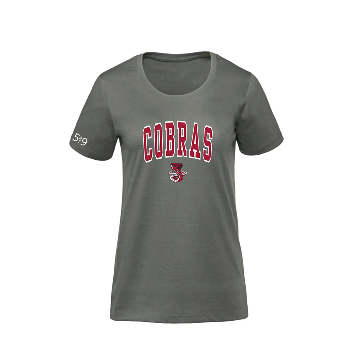 JUNE ROSE VARSITY PREMIUM TEE (WOMENS)