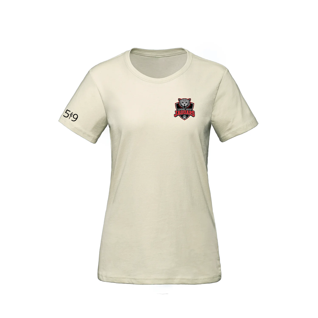 JEANNE SAUVÉ SHIELD EMBLEM TEE (WOMENS)
