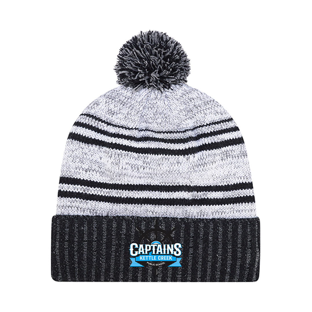 KETTLE CREEK EMBROIDERED POM-POM TOQUE