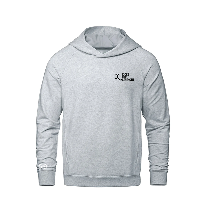 KICKS FOR STRENGTH FRENCH TERRY HOODIE (UNISEX)