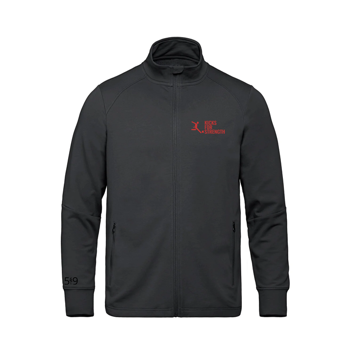 KICKS FOR STRENGTH FRENCH TERRY ZIP-UP (MENS)
