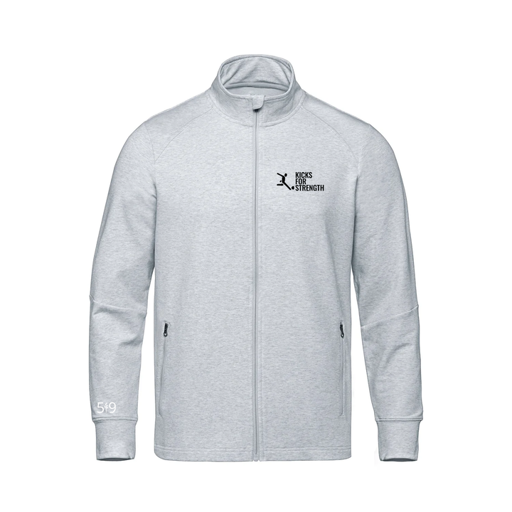 KICKS FOR STRENGTH FRENCH TERRY ZIP-UP (MENS)