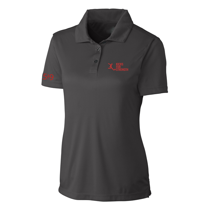 KICKS FOR STRENGTH ATHLETIC POLO (WOMENS)