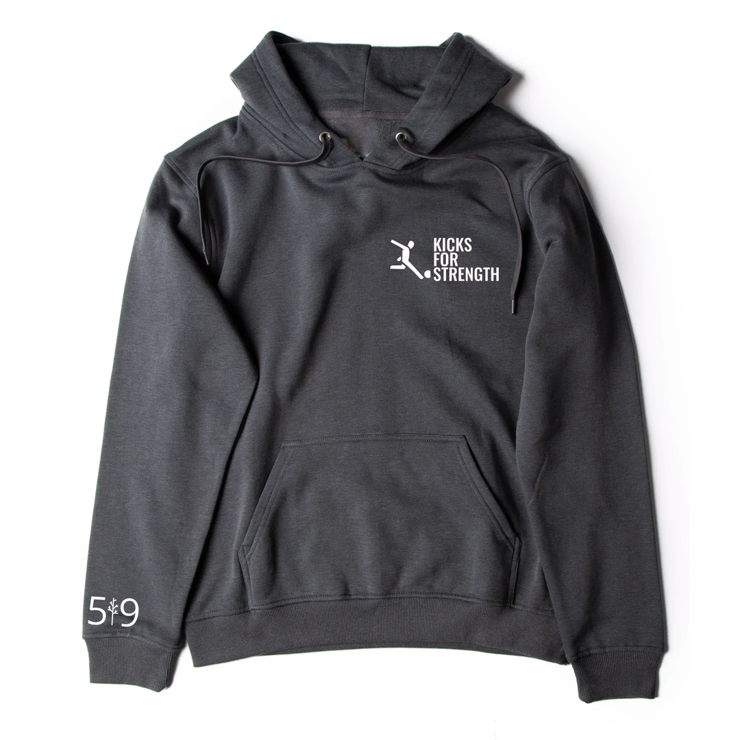 KICKS FOR STRENGTH HOODIE (UNISEX)