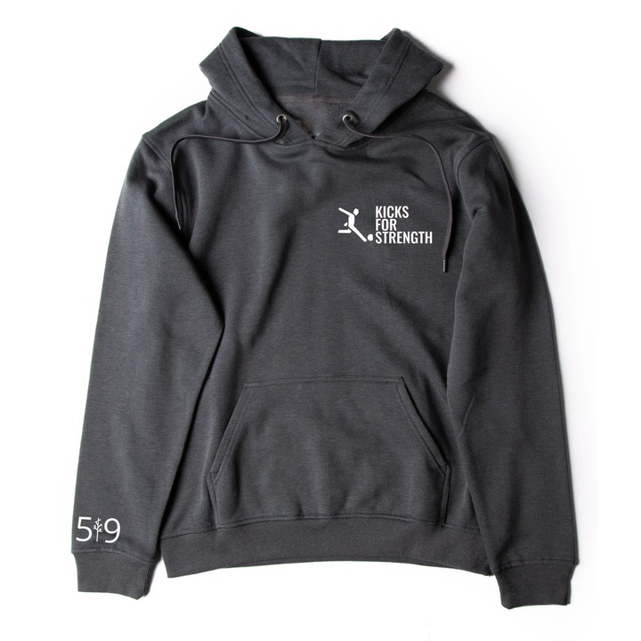 KICKS FOR STRENGTH HOODIE (UNISEX)