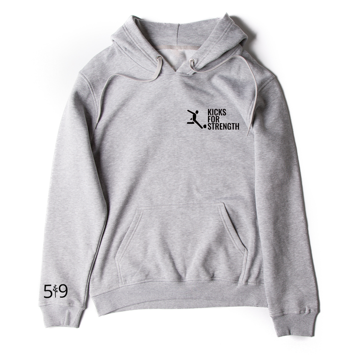 KICKS FOR STRENGTH HOODIE (UNISEX)