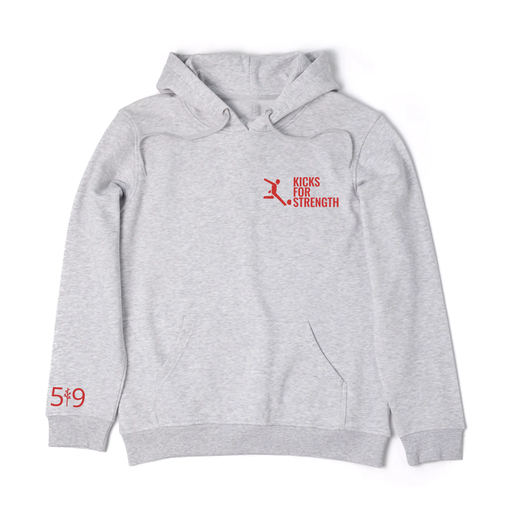 KICKS FOR STRENGTH HOODIE (UNISEX)