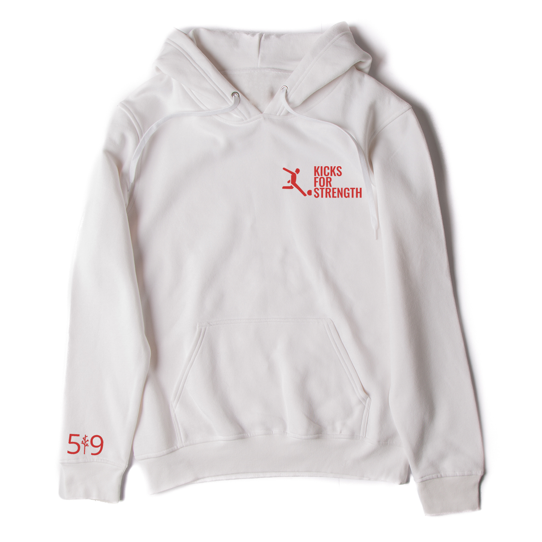 KICKS FOR STRENGTH HOODIE (UNISEX)