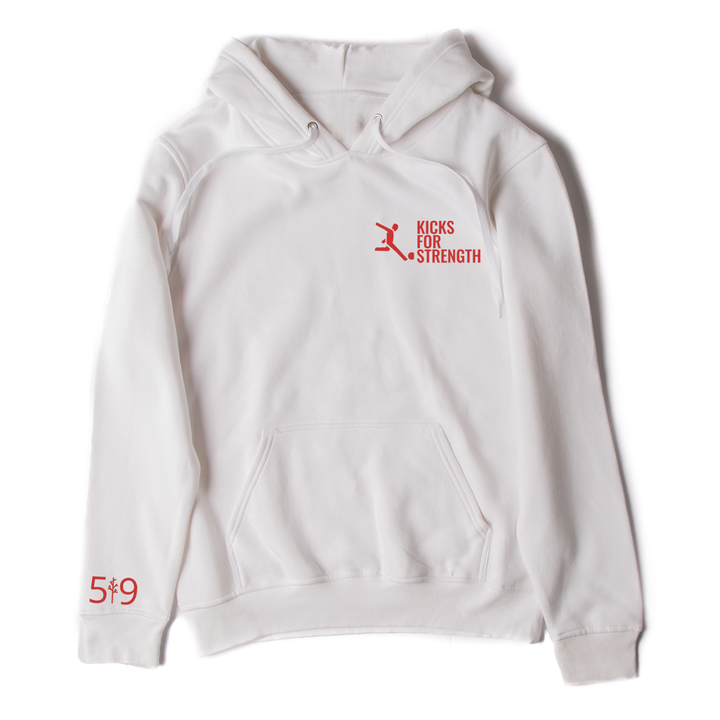 KICKS FOR STRENGTH HOODIE (UNISEX)