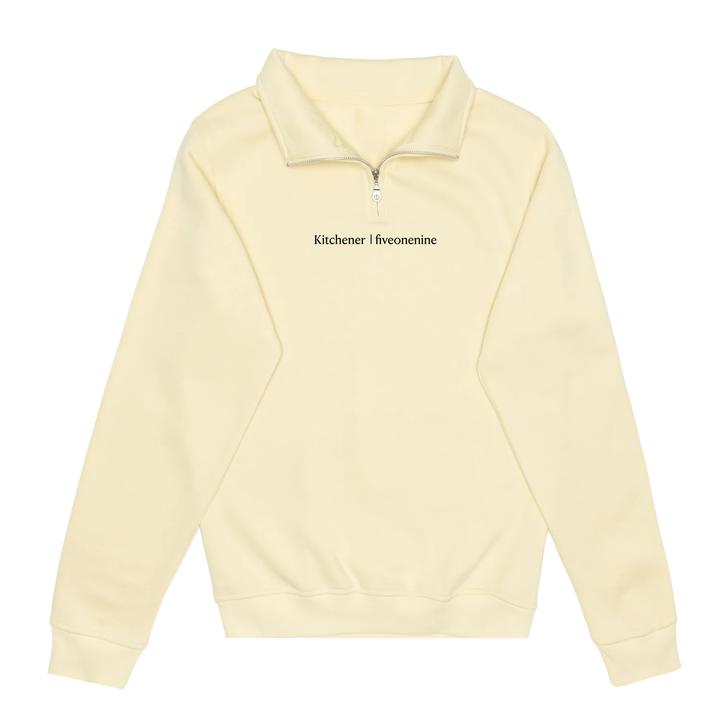 KITCHENER EMBROIDERED 1/4 ZIP (UNISEX)