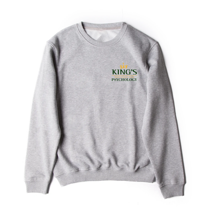 KINGS PSYCHOLOGY EMBROIDERED CREW (UNISEX)