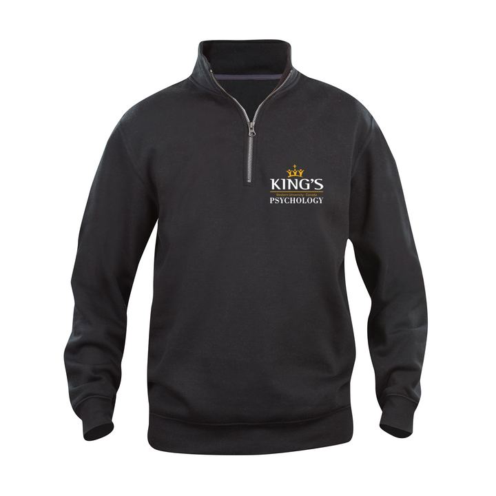 KINGS PSYCHOLOGY EMBROIDERED 1/4 ZIP (UNISEX)