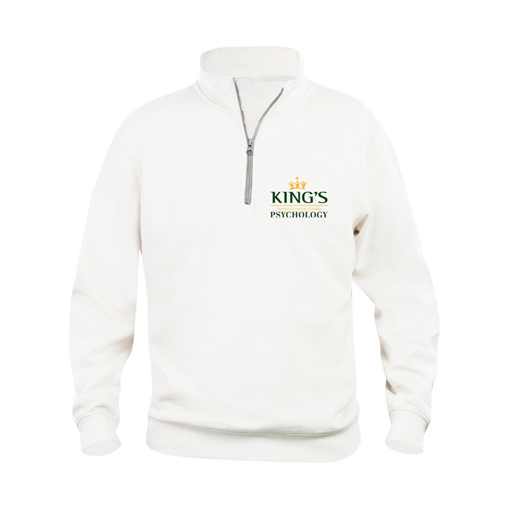 KINGS PSYCHOLOGY EMBROIDERED 1/4 ZIP (UNISEX)