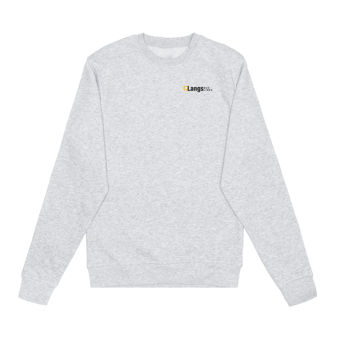 LANGS BUS LINES EMBROIDERED CREW (UNISEX)