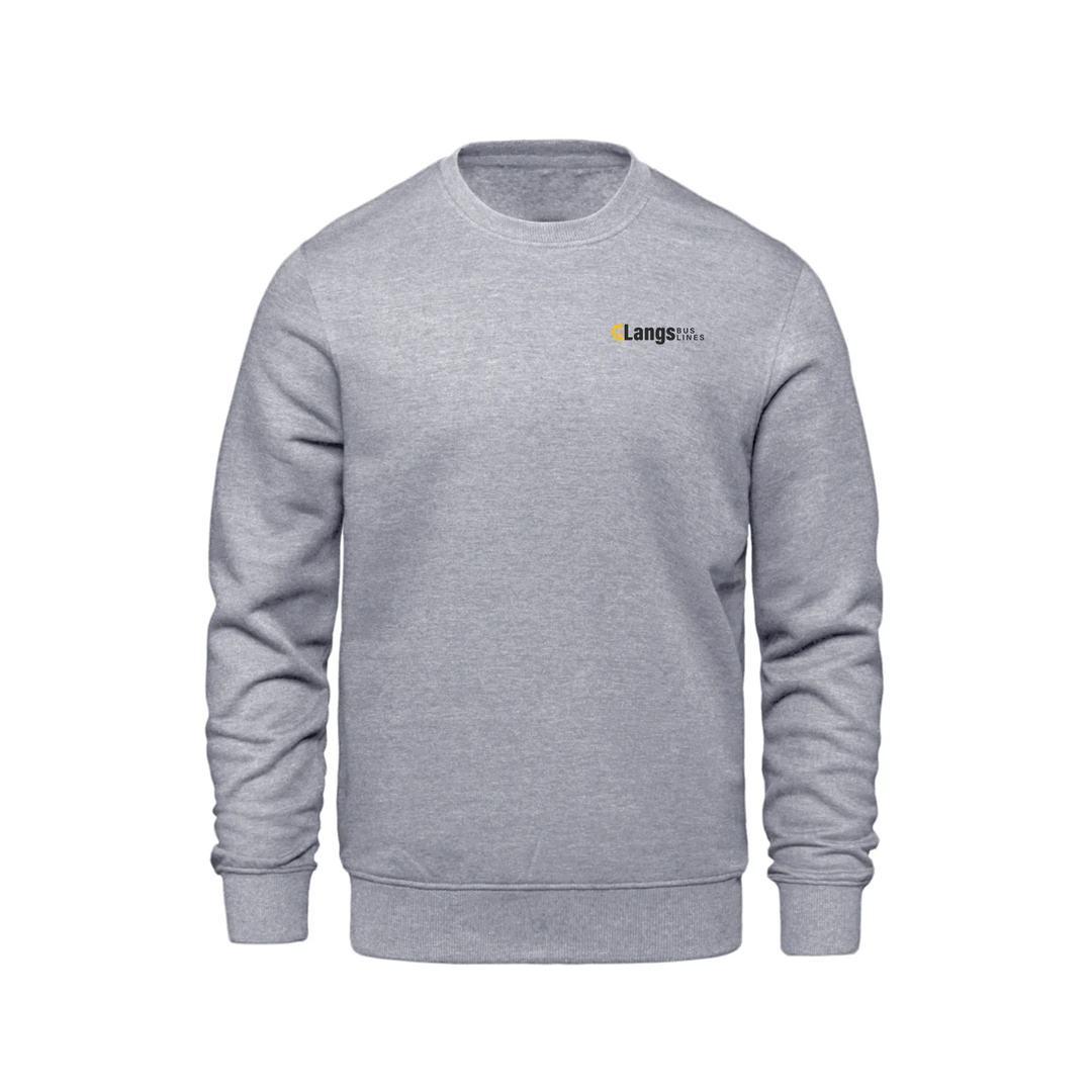 LANGS BUS LINES EMBROIDERED CREW (UNISEX)