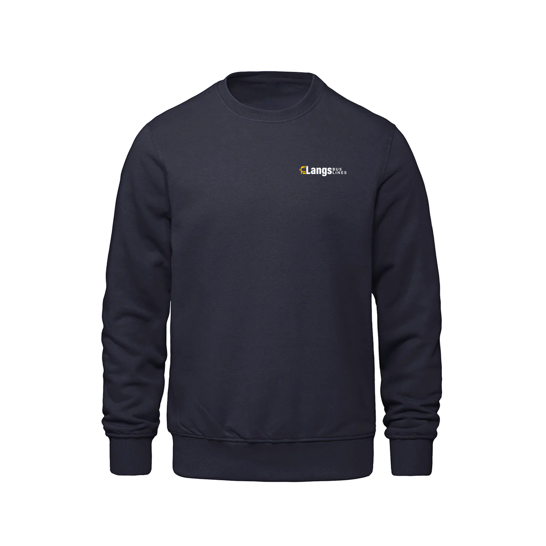 LANGS BUS LINES EMBROIDERED CREW (UNISEX)