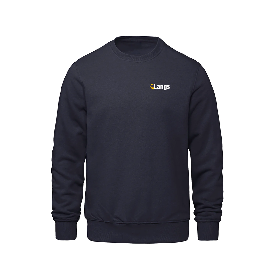 LANGS BUS LINES EMBROIDERED CREW (UNISEX)