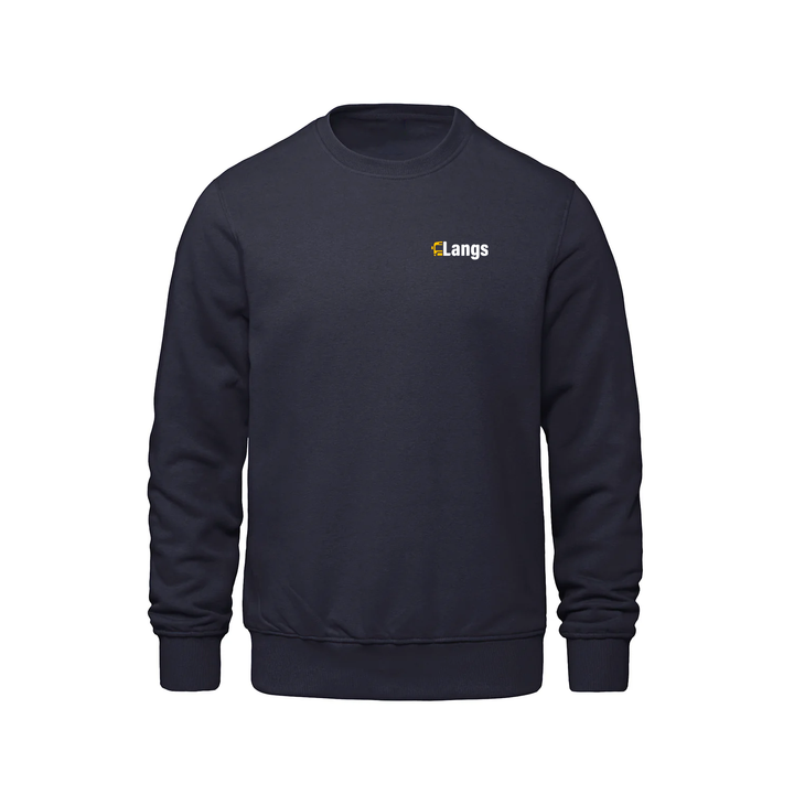 LANGS BUS LINES EMBROIDERED CREW (UNISEX)