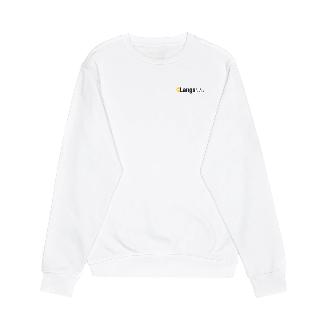 LANGS BUS LINES EMBROIDERED CREW (UNISEX)
