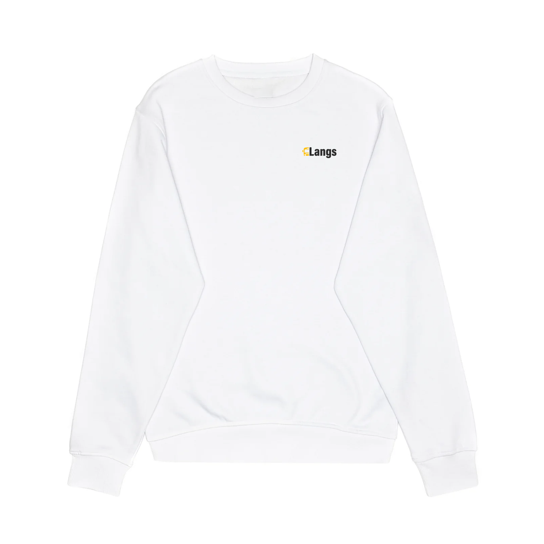 LANGS BUS LINES EMBROIDERED CREW (UNISEX)