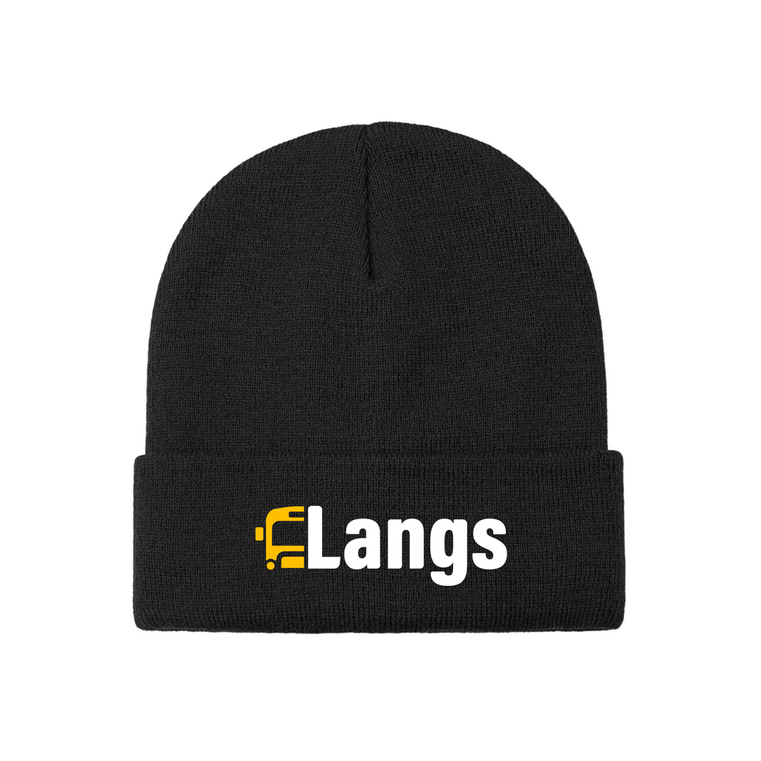 LANGS BUS LINES EMBROIDERED FLEECE-LINED TOQUE