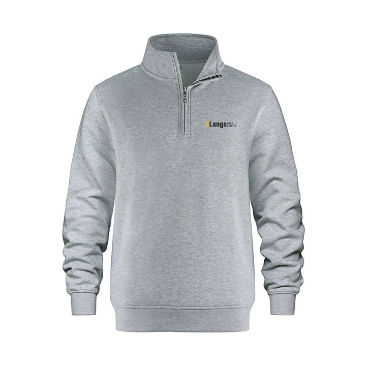LANGS BUS LINES EMBROIDERED 1/4 ZIP (UNISEX)