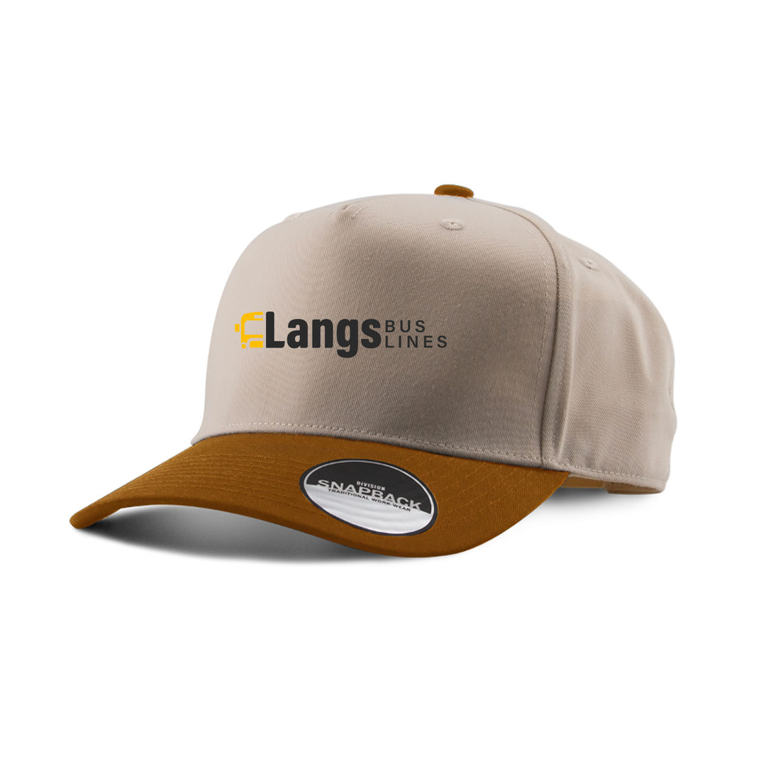 LANGS BUS LINES EMBROIDERED TWO-TONE PANE CAP