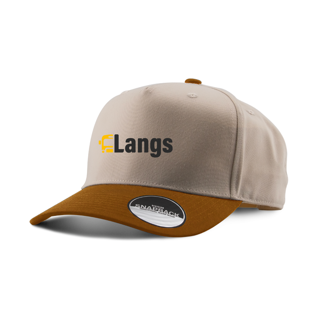 LANGS BUS LINES EMBROIDERED TWO-TONE PANE CAP