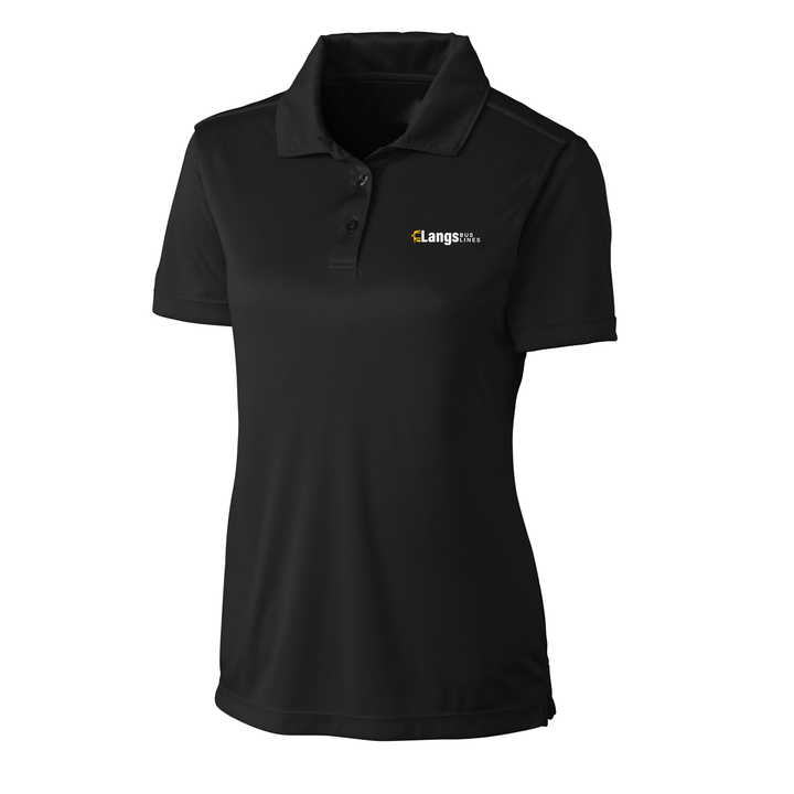 LANGS BUS LINES EMBROIDERED ATHLETIC POLO (WOMENS)