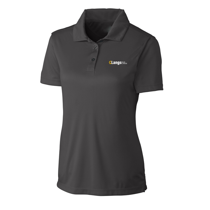 LANGS BUS LINES EMBROIDERED ATHLETIC POLO (WOMENS)