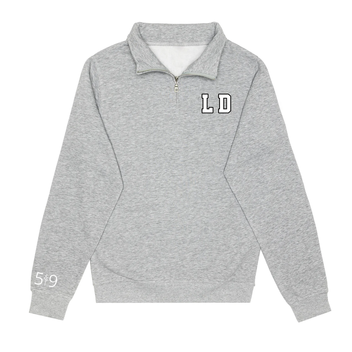 LORD DORCHESTER EMBROIDERED 1/4 ZIP (UNISEX)