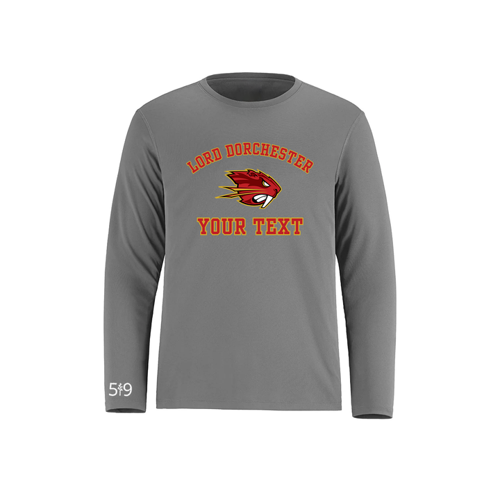 LORD DORCHESTER CUSTOMIZABLE ATHLETIC LONG SLEEVE (UNISEX)