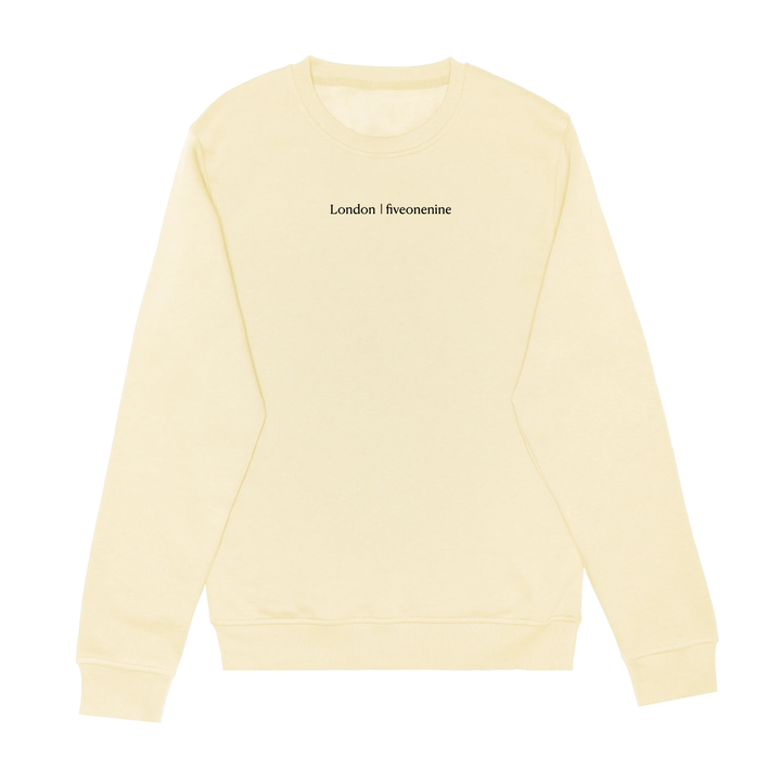 LONDON EMBROIDERED CREW (UNISEX)