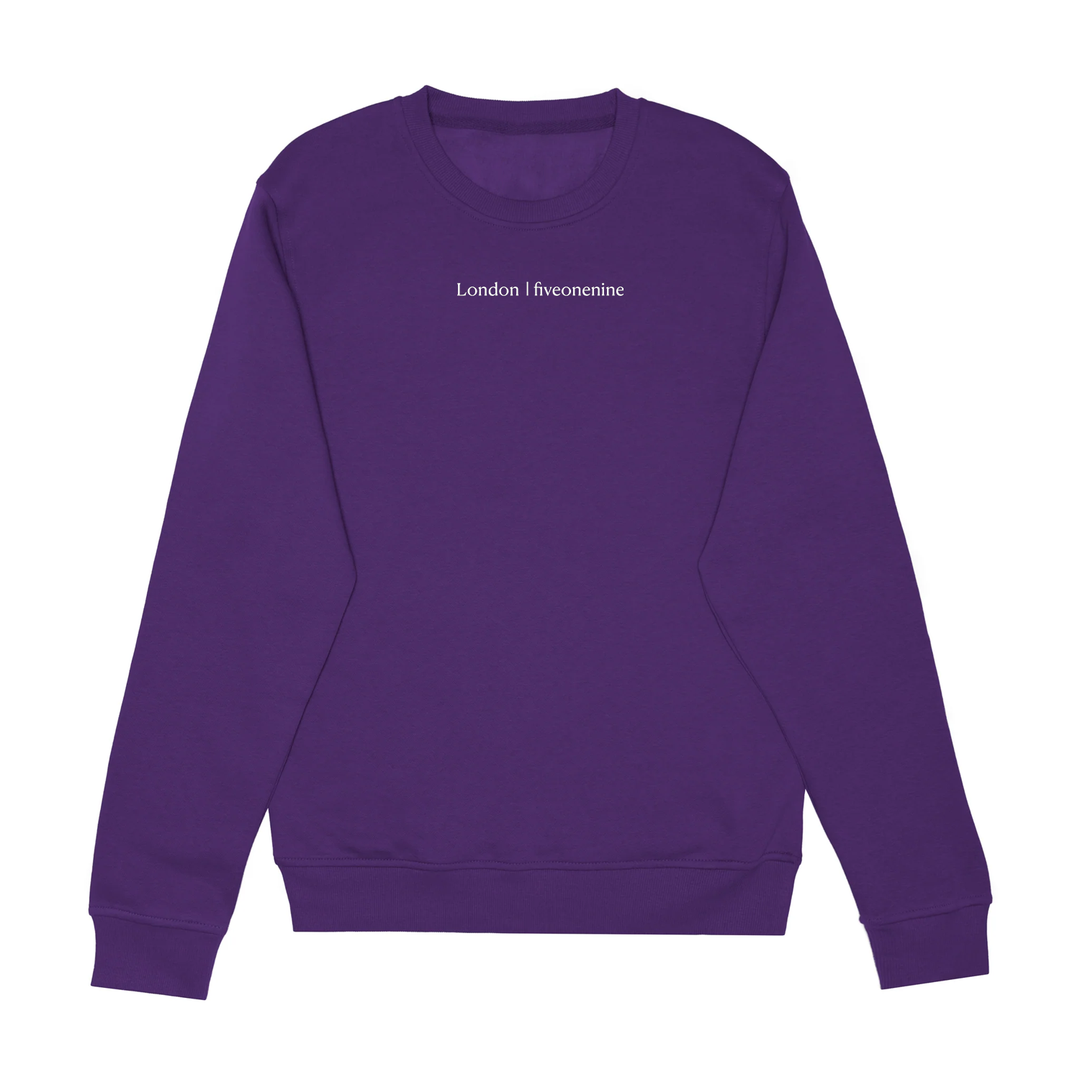 LONDON EMBROIDERED CREW (UNISEX)