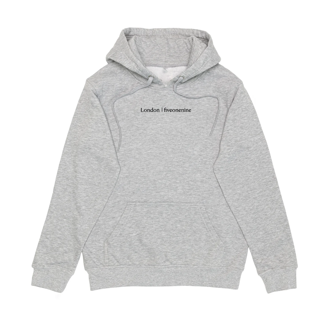 LONDON EMBROIDERED HOODIE (UNISEX)