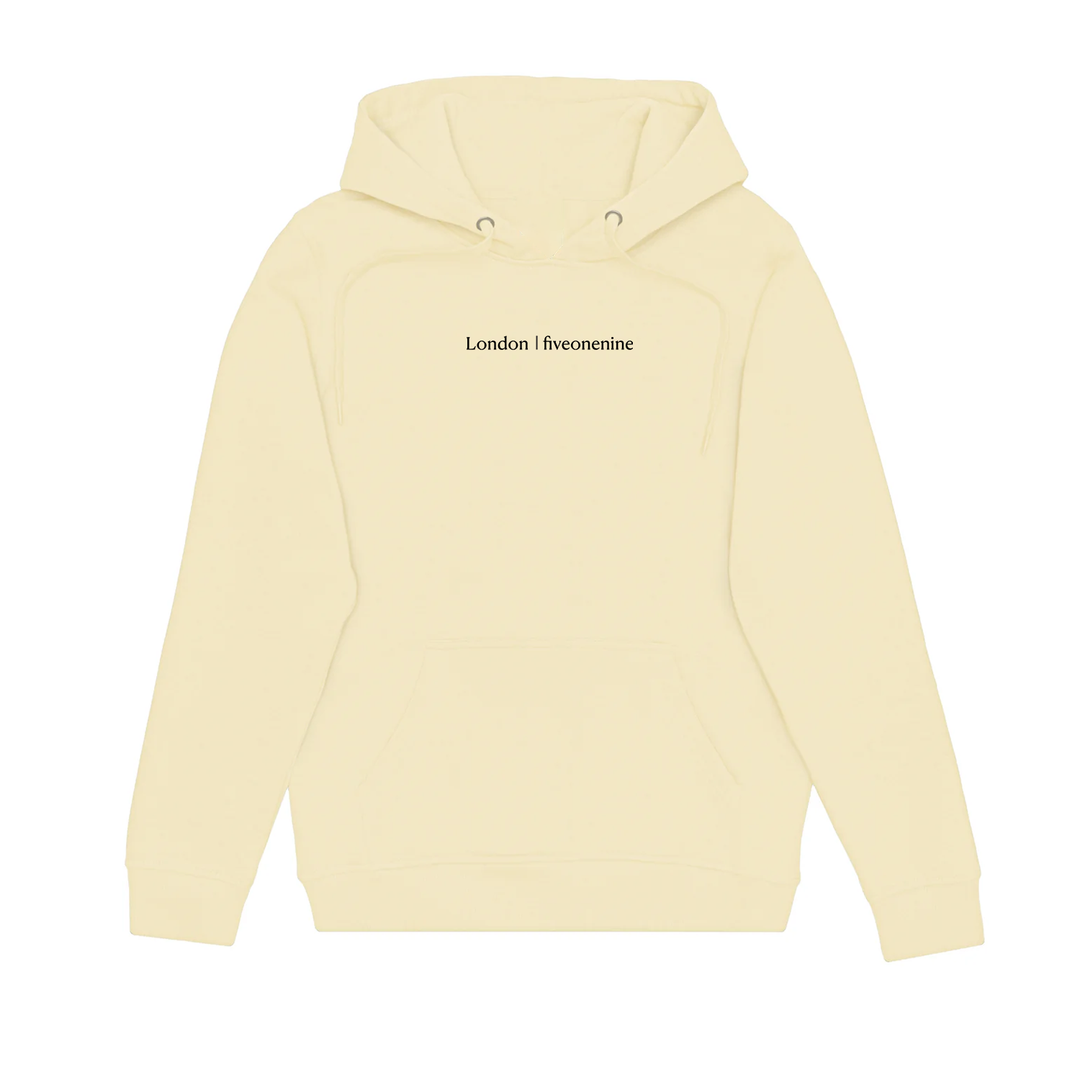 LONDON EMBROIDERED HOODIE (UNISEX)