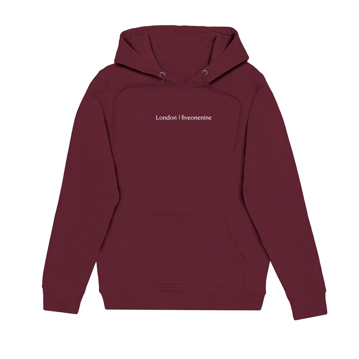 LONDON EMBROIDERED HOODIE (UNISEX)