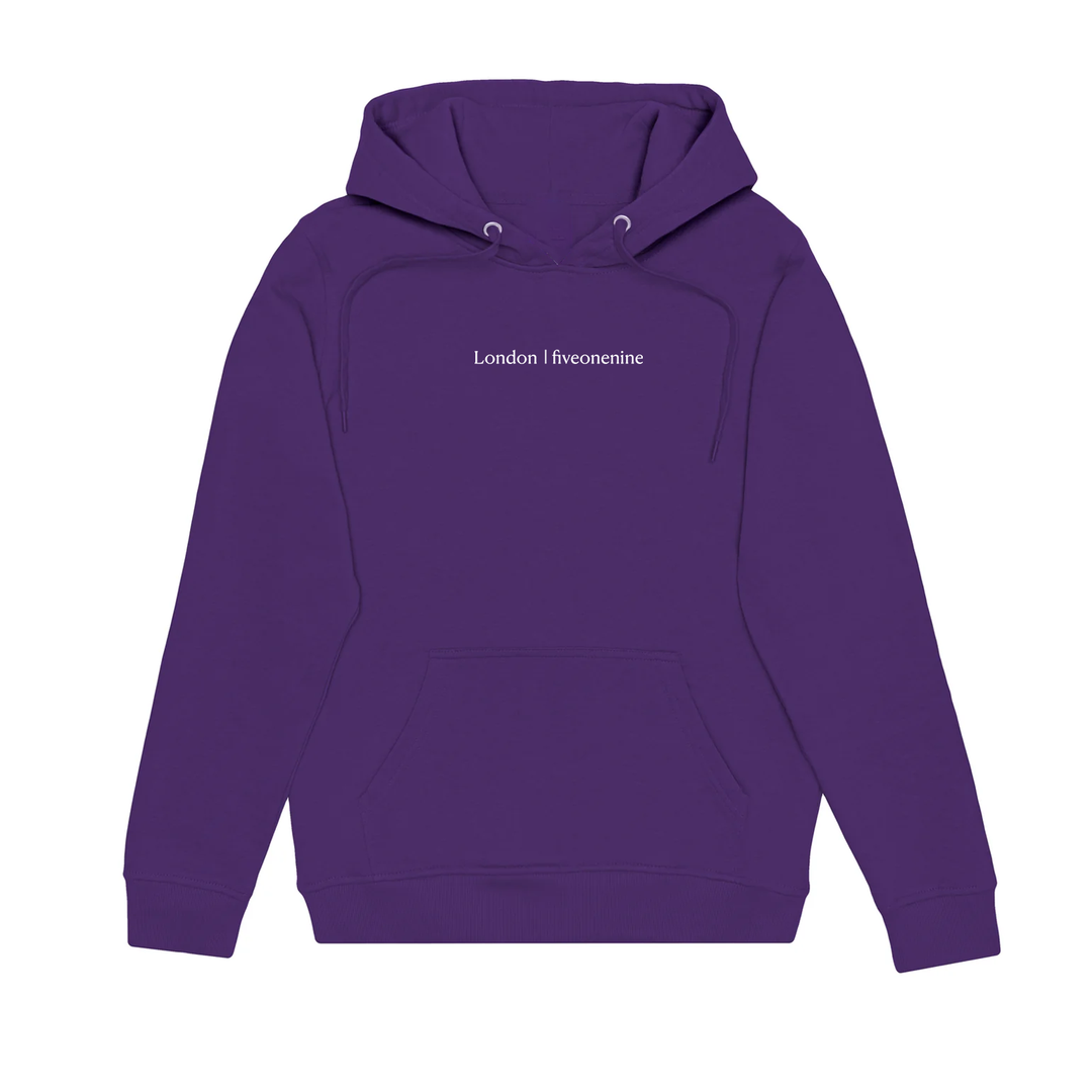 LONDON EMBROIDERED HOODIE (UNISEX)