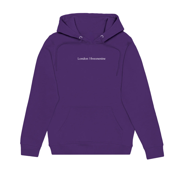LONDON EMBROIDERED HOODIE (UNISEX)