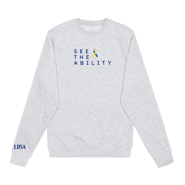 LDSA SEE THE ABILITY CREW (UNISEX)