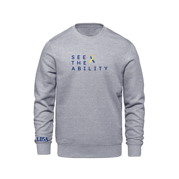 LDSA SEE THE ABILITY CREW (UNISEX)