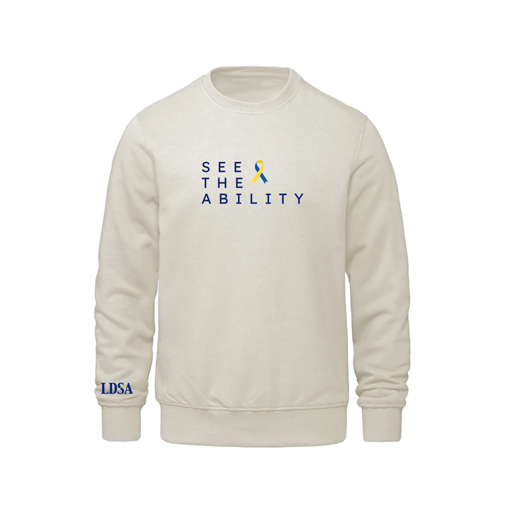 LDSA SEE THE ABILITY CREW (UNISEX)