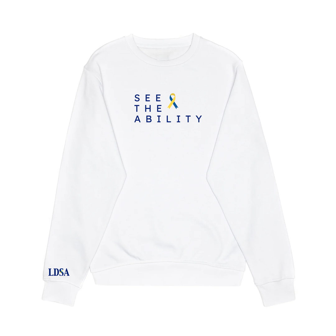 LDSA SEE THE ABILITY CREW (UNISEX)