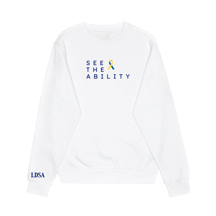 LDSA SEE THE ABILITY CREW (UNISEX)