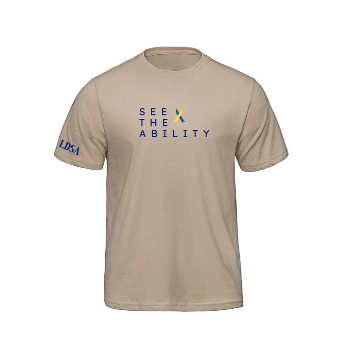 LDSA SEE THE ABILITY TEE (MENS)
