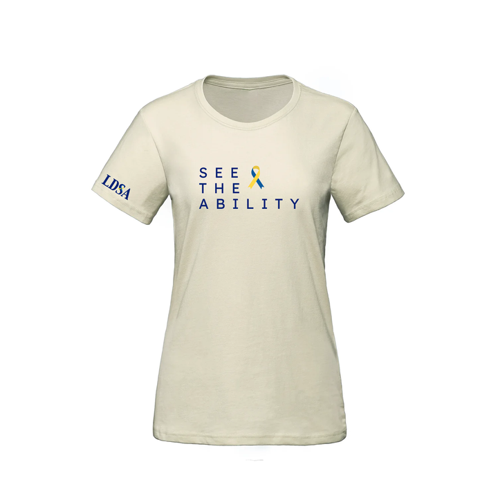 LDSA SEE THE ABILITY TEE (WOMENS)