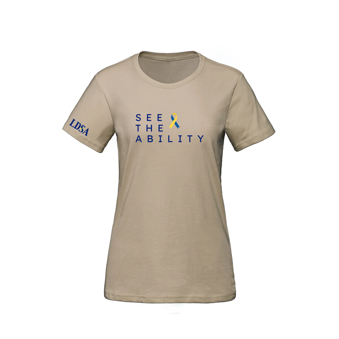 LDSA SEE THE ABILITY TEE (WOMENS)