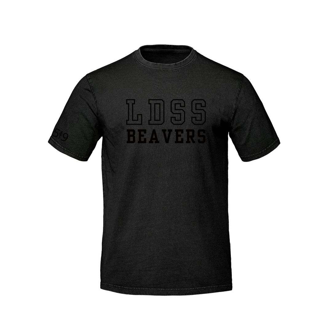BEAVERS MONOCHROME RETRO TEE (UNISEX)